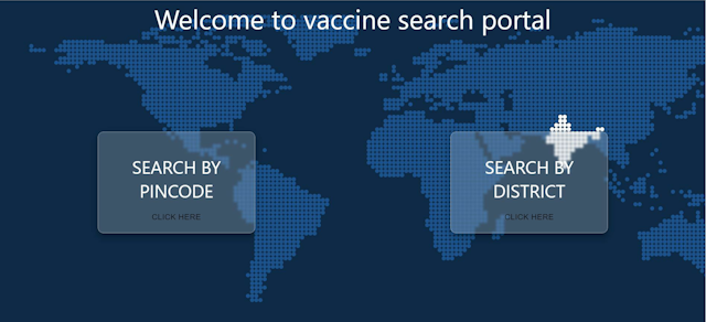 Voice Enabled COVID19 Vaccine Search Portal