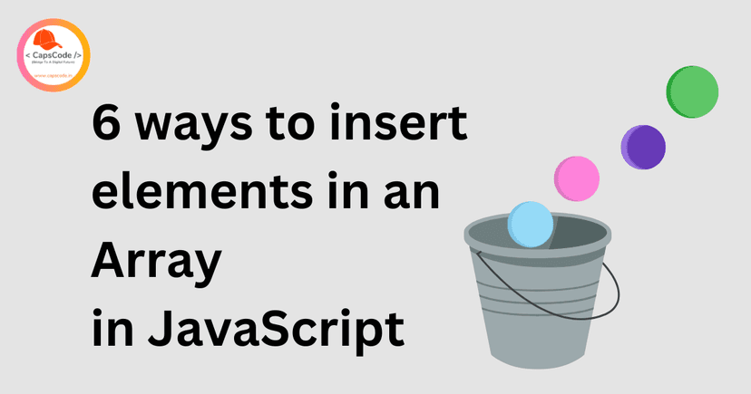 6 Ways To Insert Element In Array